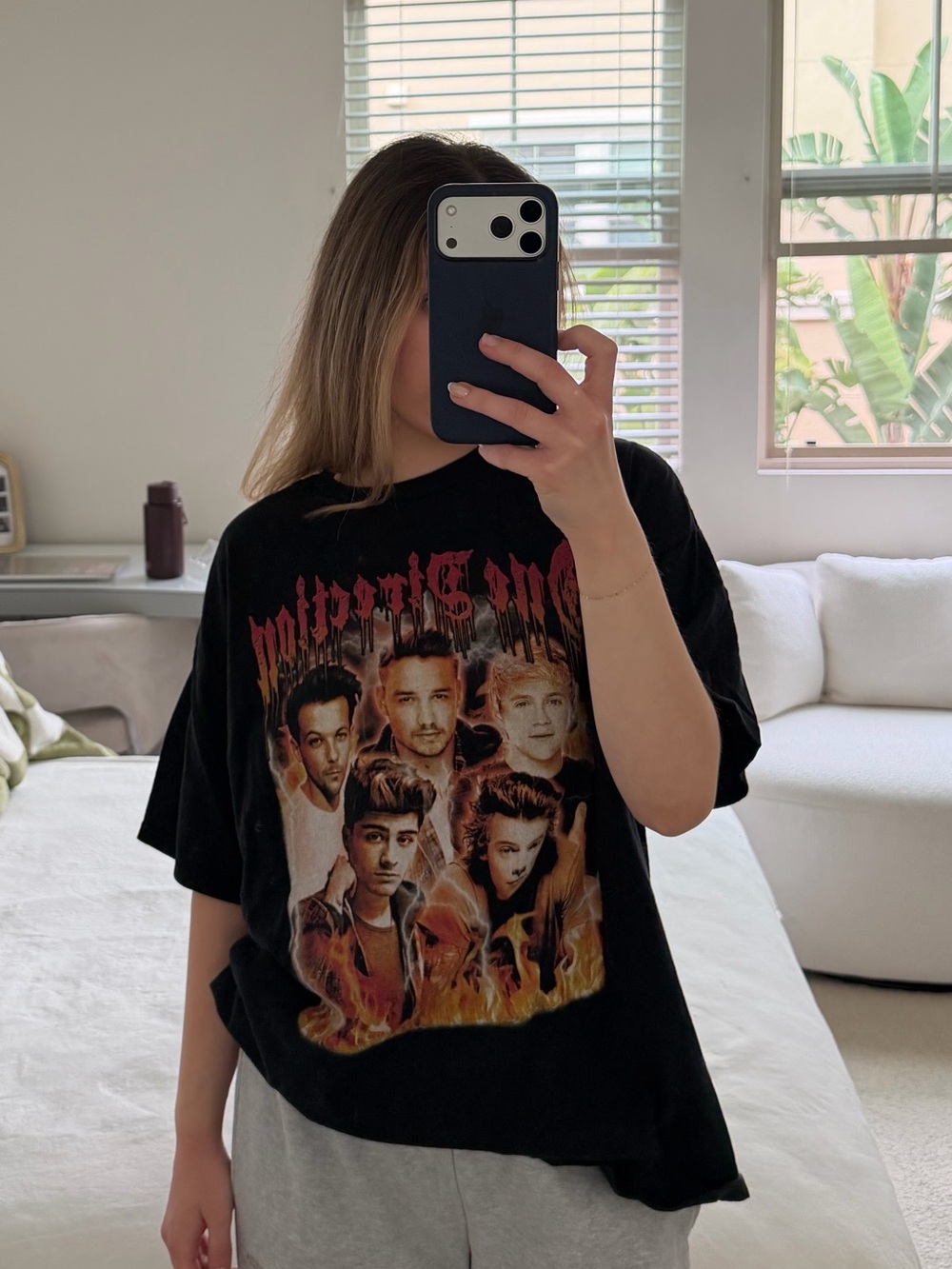 One direction band tee